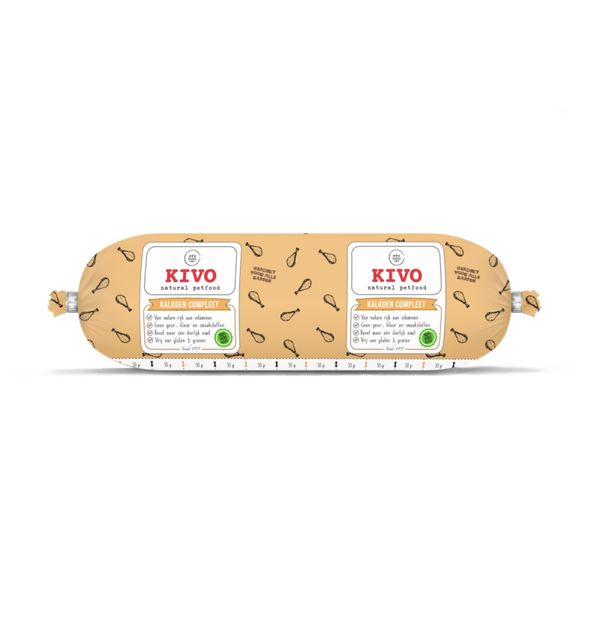 Kivo kalkoen compleet 500 gram