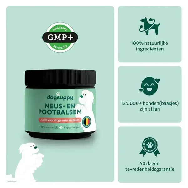 Neus- & Pootbalsem | 100% natuurlijk | 125ml