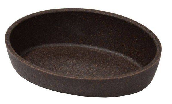 JV Bon Appetit (Time) kat Bamboe voerbak-Donkerbruin-M