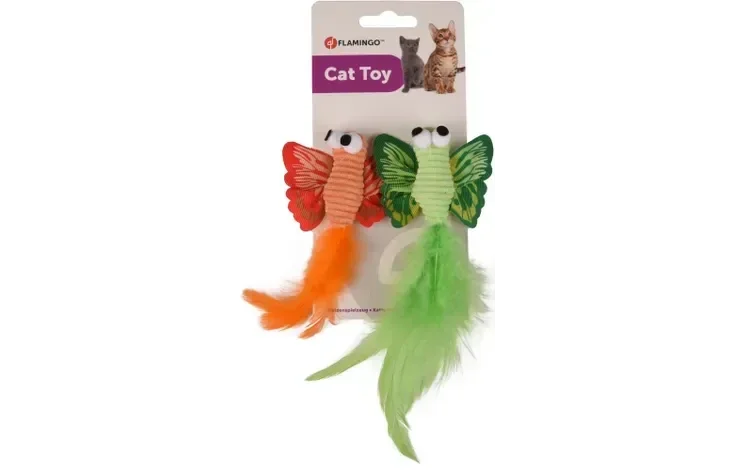 SPEELGOED ALEA VLINDER MEERKLEURIG