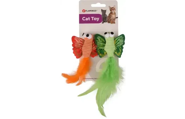 SPEELGOED ALEA VLINDER MEERKLEURIG