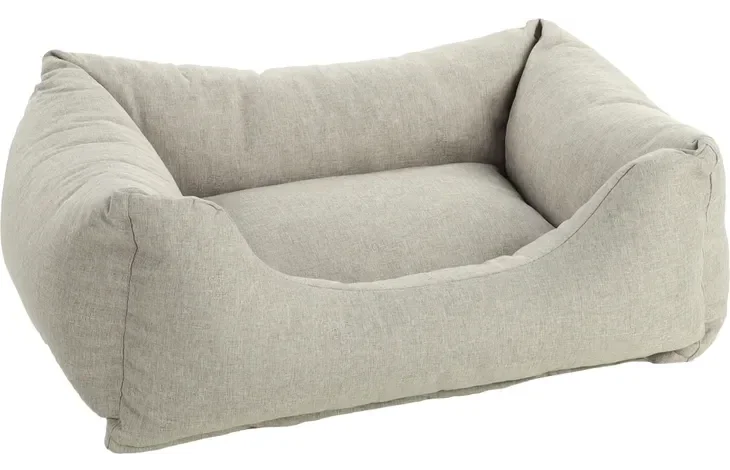 Mand Geneve Rechthoekig Beige 100x80x25cm