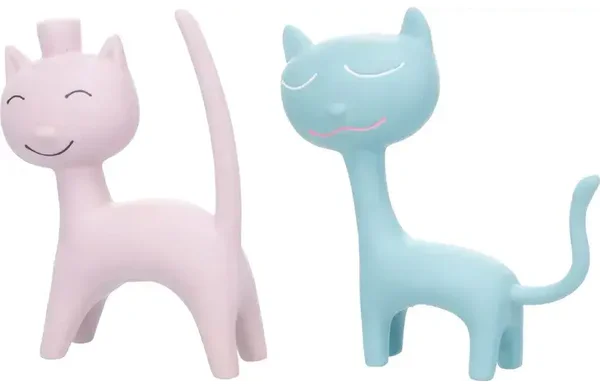 Speelgoed Teelie kat meerdere kleuren