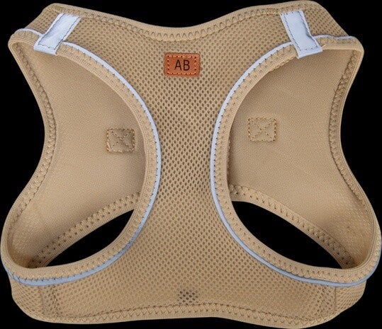 AB PROMENADE Air-Mesh Harnas Beige-XXS 2-4kg