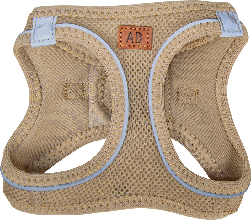 AB PROMENADE Air-Mesh Harnas Beige-XS 3-5kg