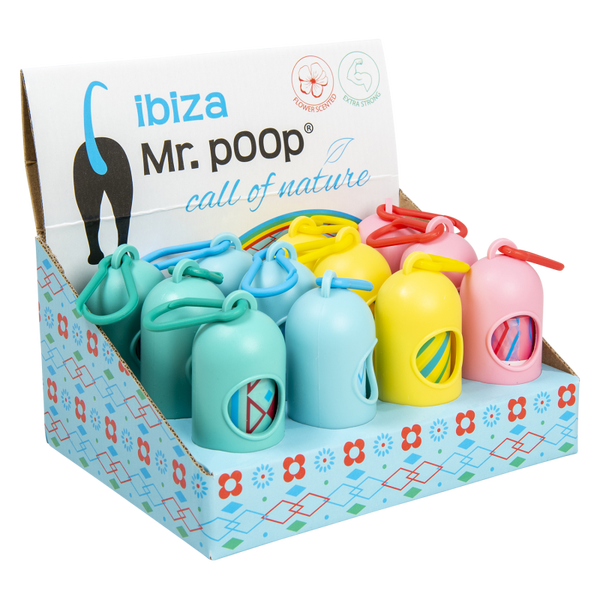 Mr.POOP Ibiza Houders ass per stuk