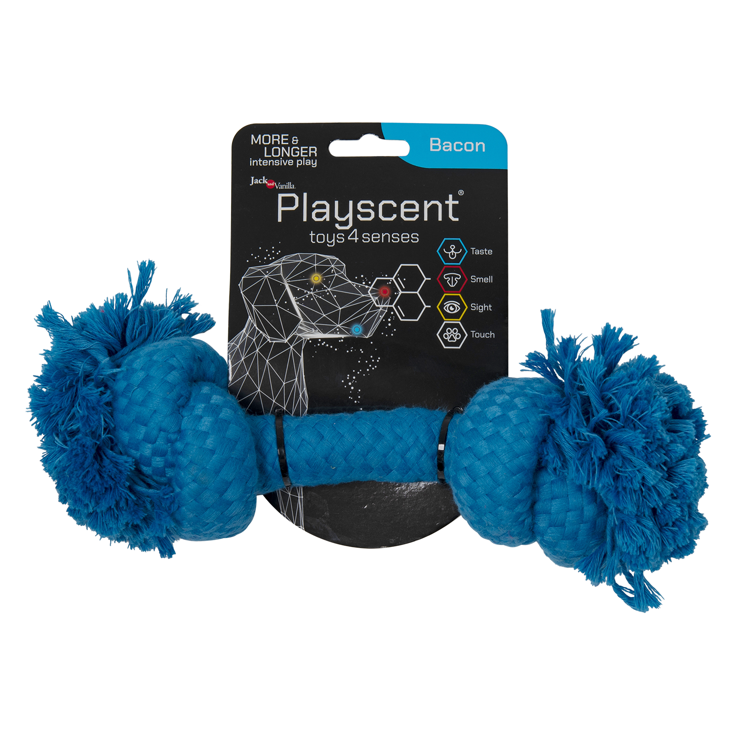 JV PLAYSCENT Touw Bacon-215g 25cm