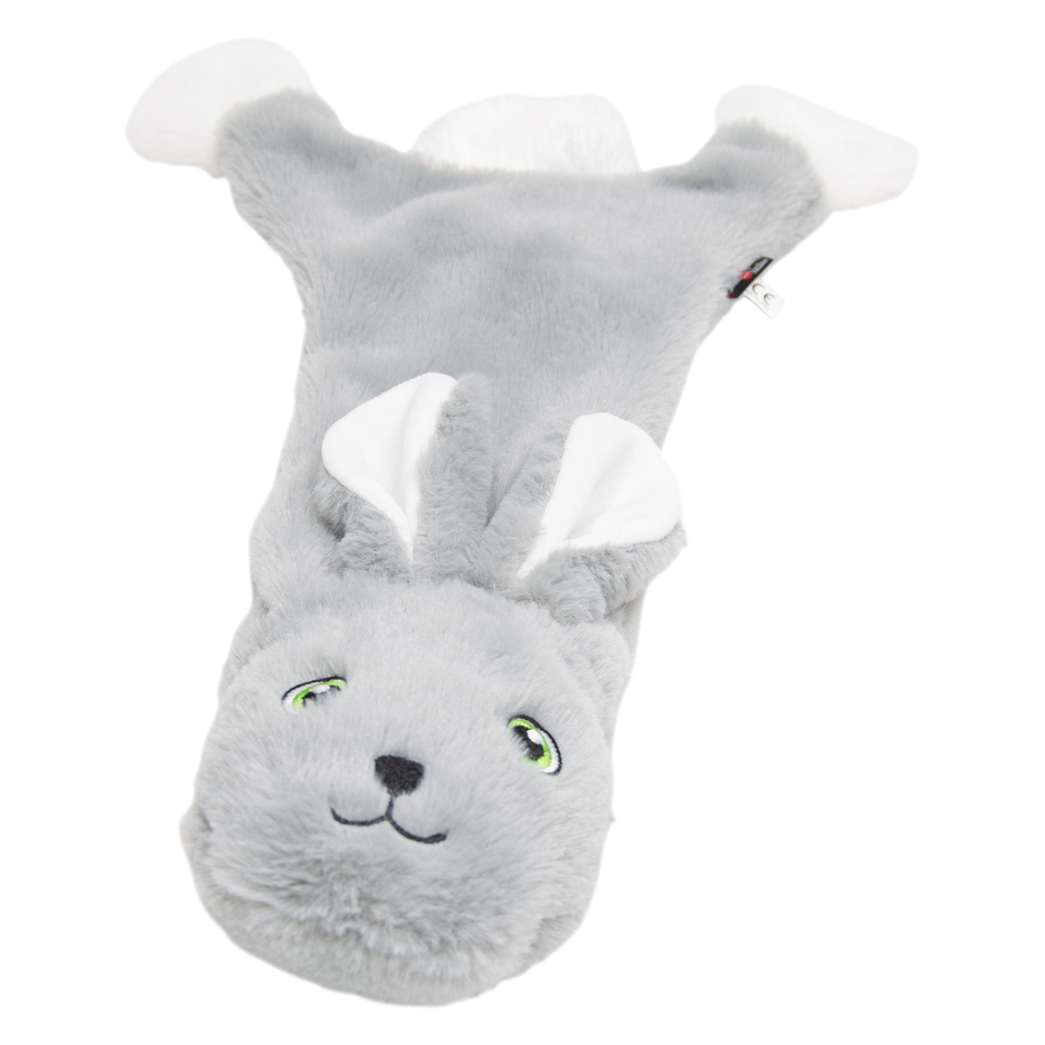 JV Flatties Knuffel-Konijn knisperend 60cm Grijs-L