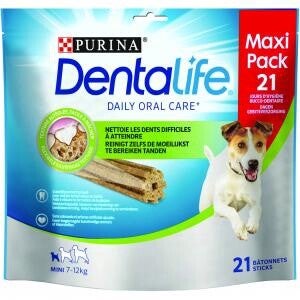 Dentalife hond snack small 21 stuks / 345gr