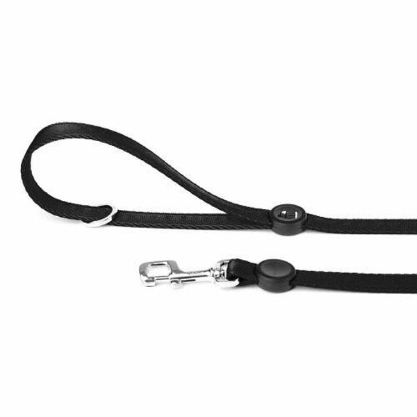 Platte Riem Memopet® Zwart 110x1,2cm
