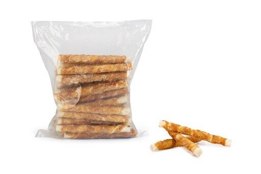 BZ KAUWSTICK KIP PER STUK 22cm