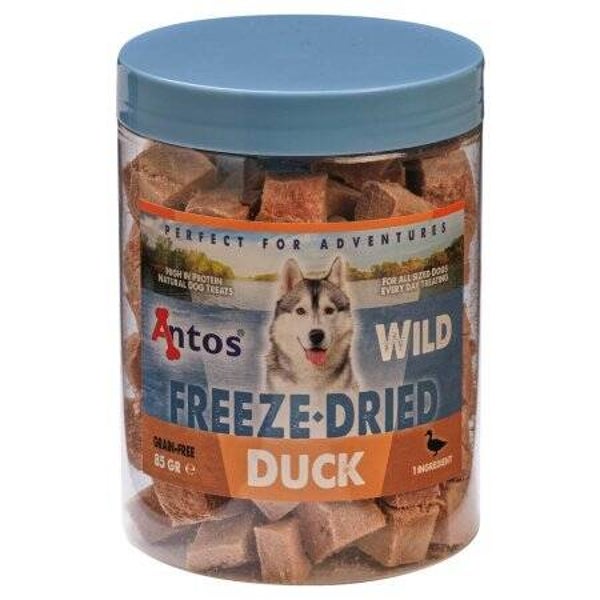 Gevriesdroogd eend snack 85g