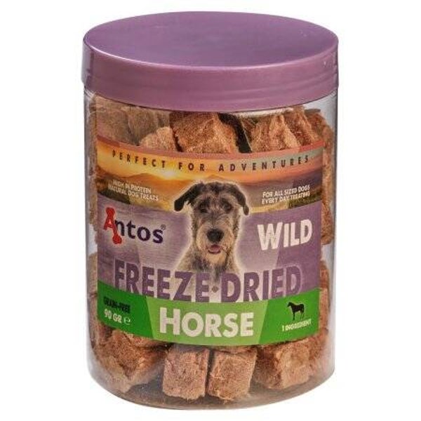 Gevriesdroogd paard snack 90g