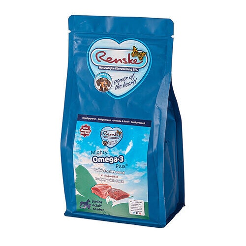 Renske Super Premium droog hond adult kalkoen & eend 600gr