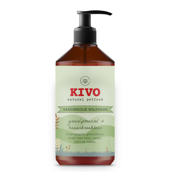 Kivo sardineolie met groenlipmossel&haaienkraakbeen 1000ml