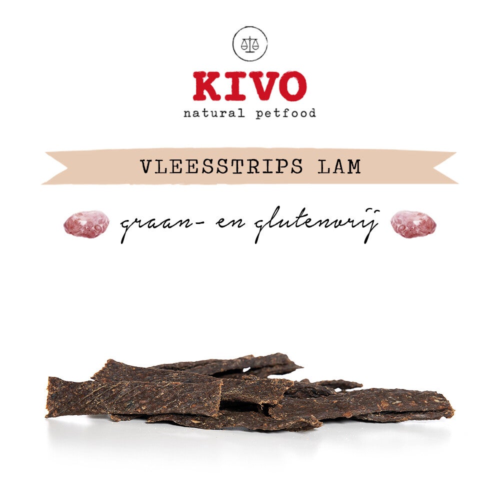 Vleestrip lam Kivo 200 gram