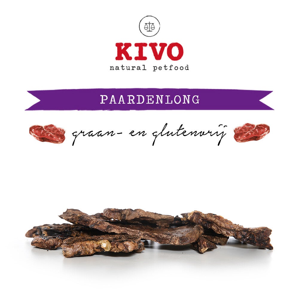 Kivo Paardenlong 150gr