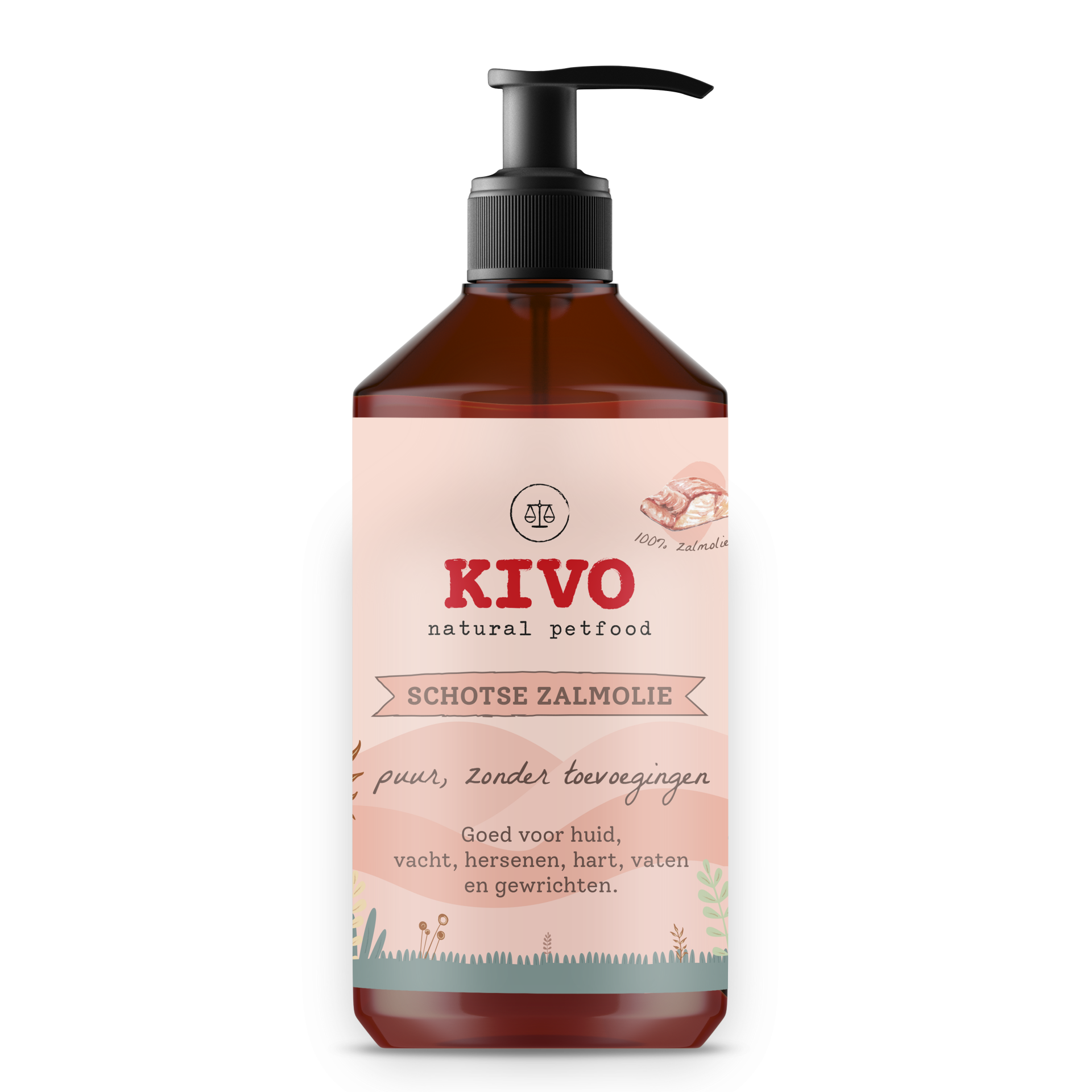 Kivo Schotse zalmolie 1000ml