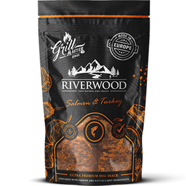 Riverwood grillmaster kalkoen en zalm 100 gram