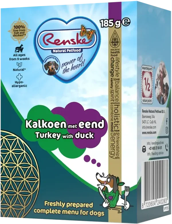 Renske vers kalkoen met eend - tetra 185gr