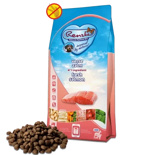 Renske Super Premium droog hond adult zalm graanvrij 6,5kg
