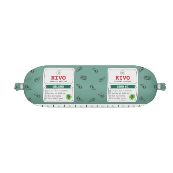 Kivo konijn mix 500 gram