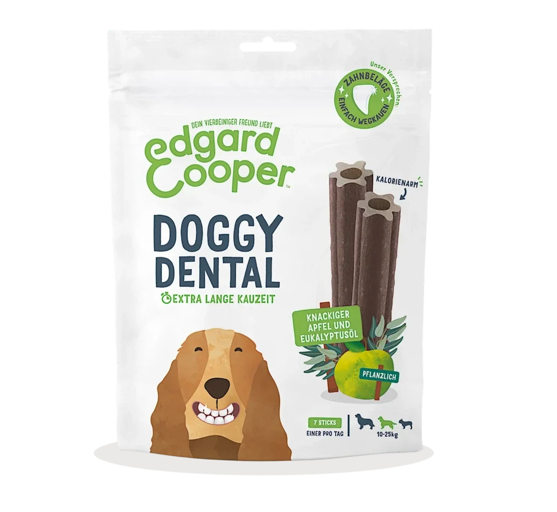 Doggy Dental Appel & Eucalyptus Medium 7 sticks