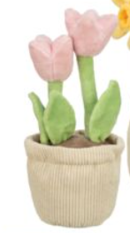 Tulp pluche 27cm