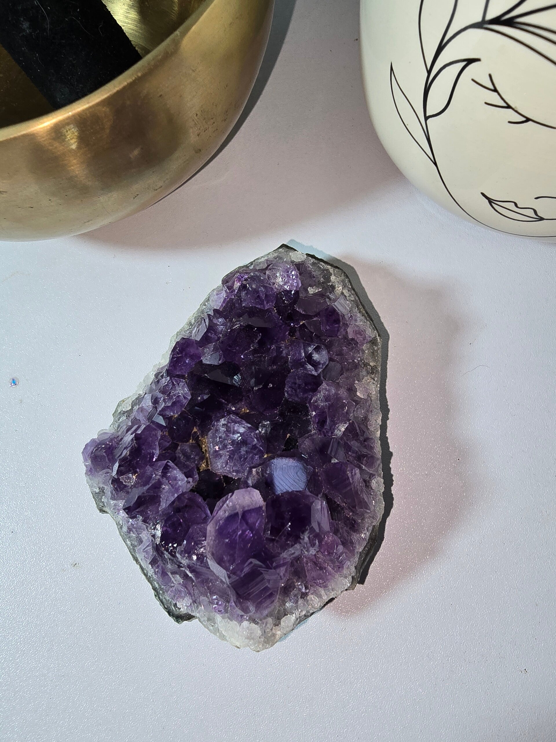 Druse piatte di Ametista extra