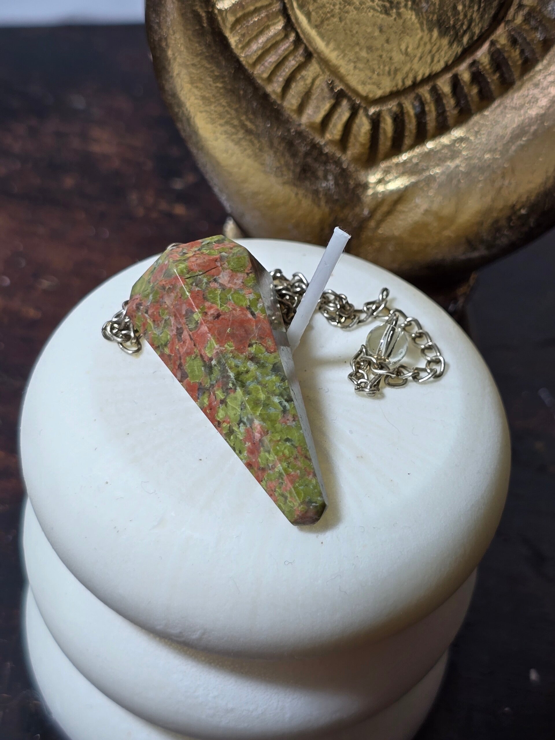 Pendolo in Unakite