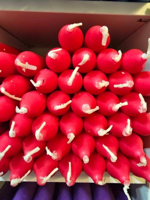 Candela rossa