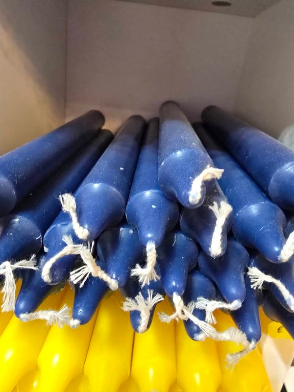 Candela blu