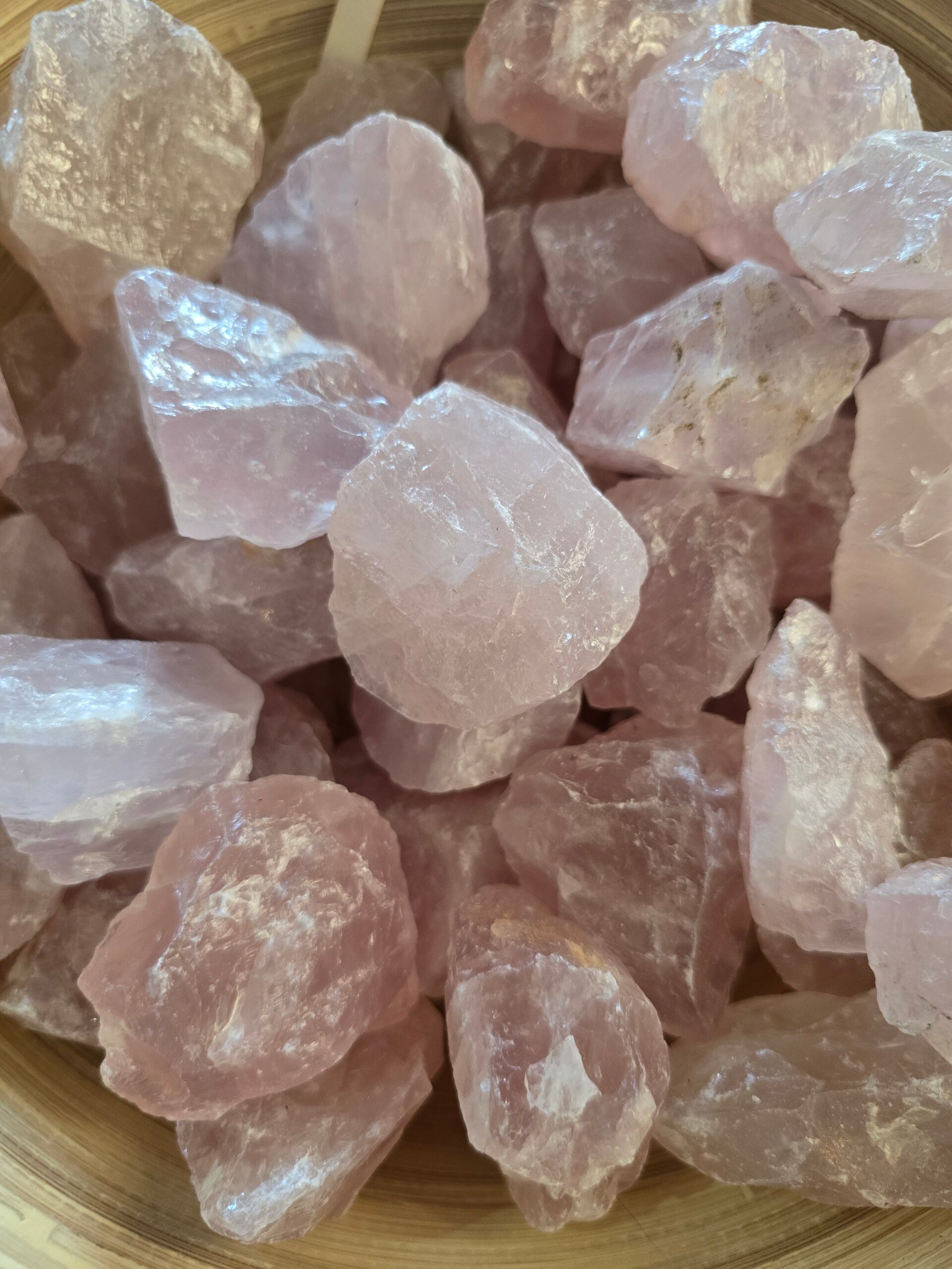 Quarzo rosa grezzo
