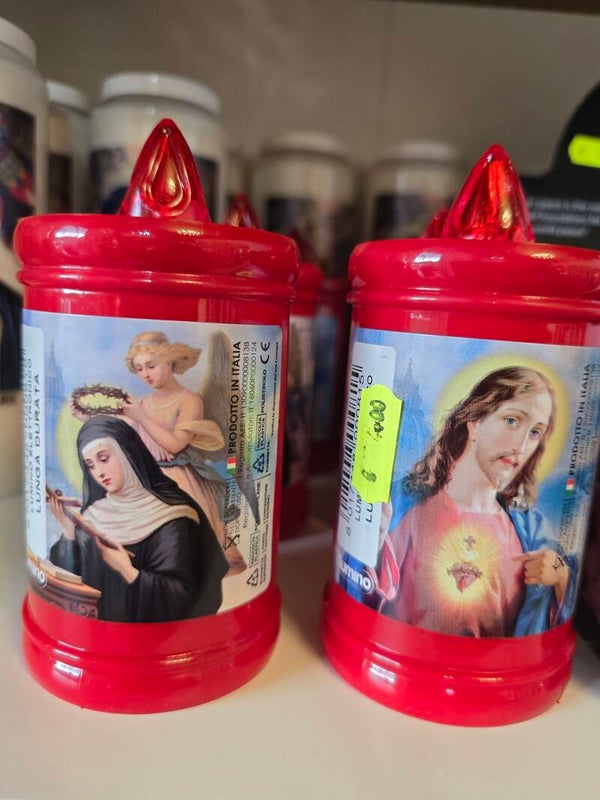 Lumino rosso votivo