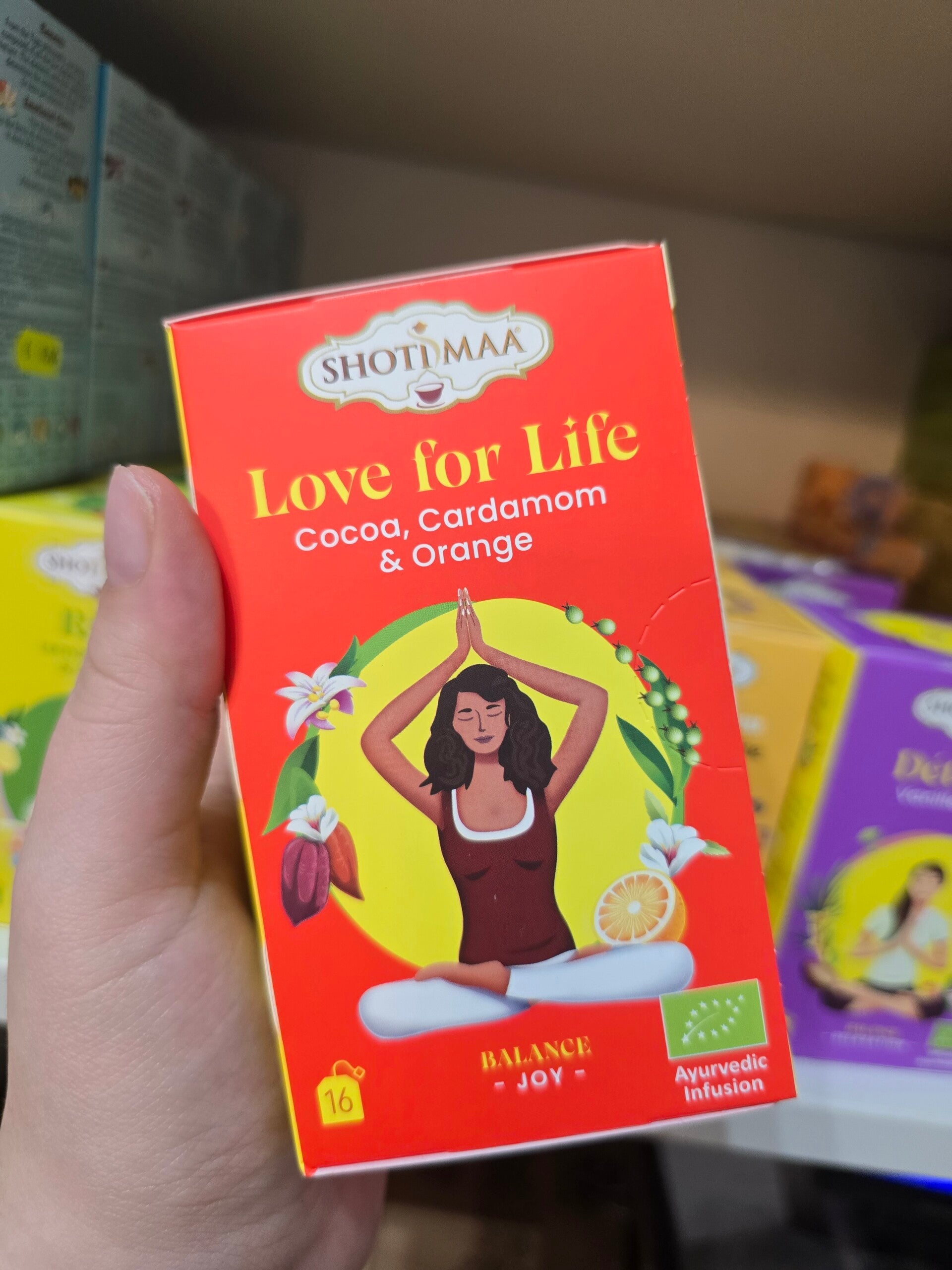 Tisana Bio scorza di cacao e cardamomo