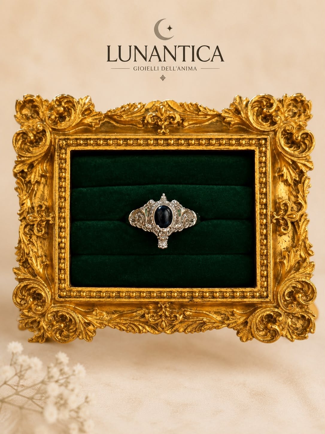 Anello Drago rame regolabile