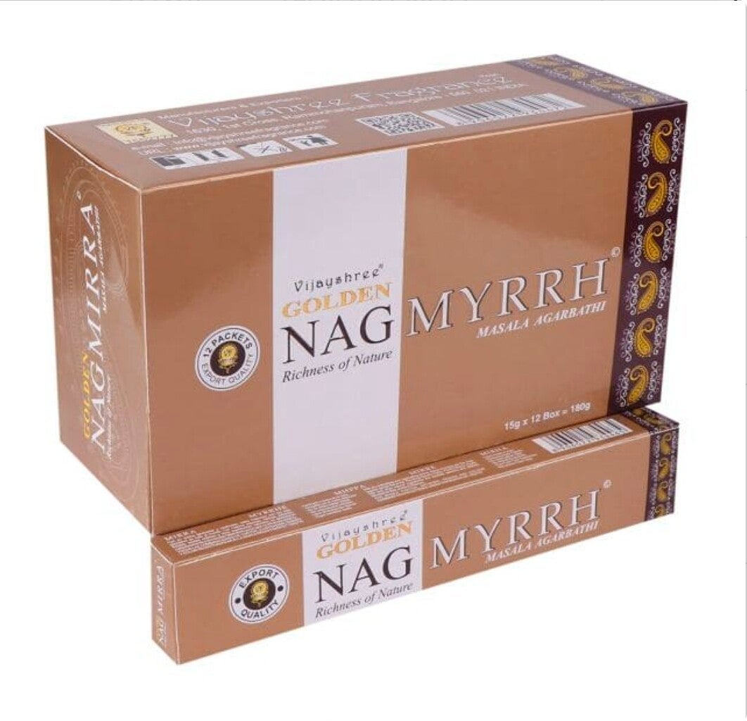 Incenso Golden Nag Mirra 15 g