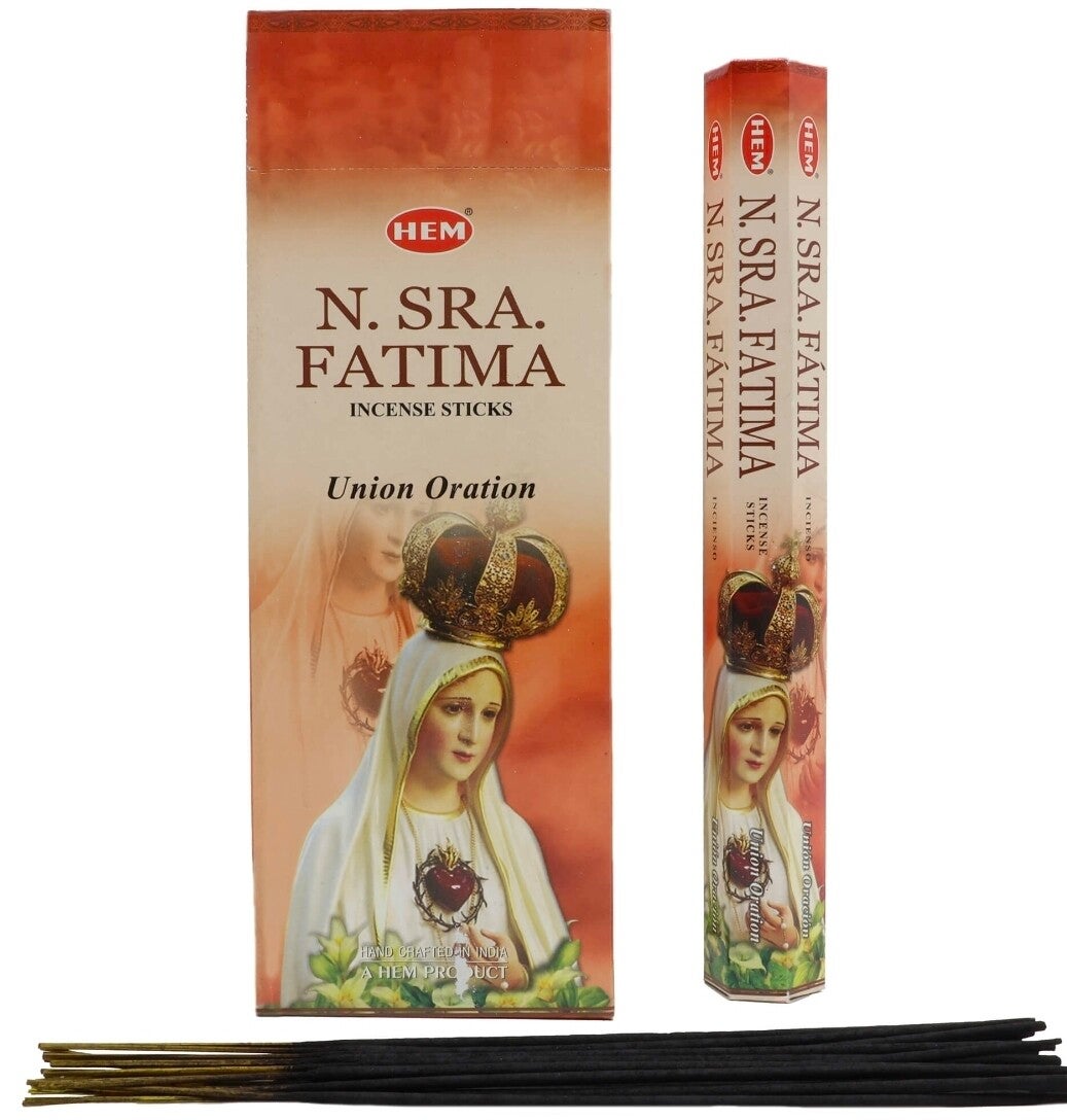 Incenso per la Madonna di Fatima