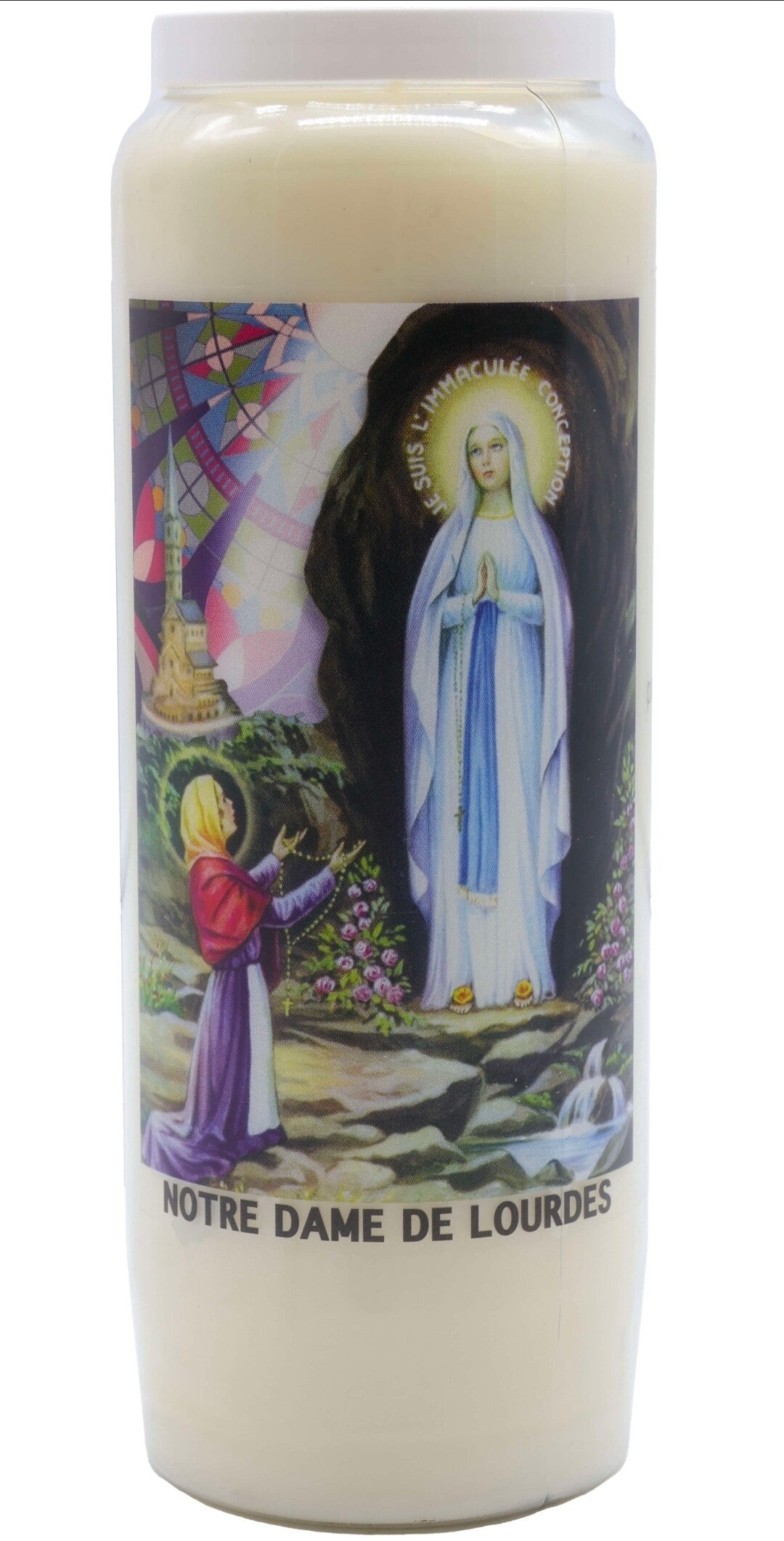 Cero votivo della Madonna di Lourdes