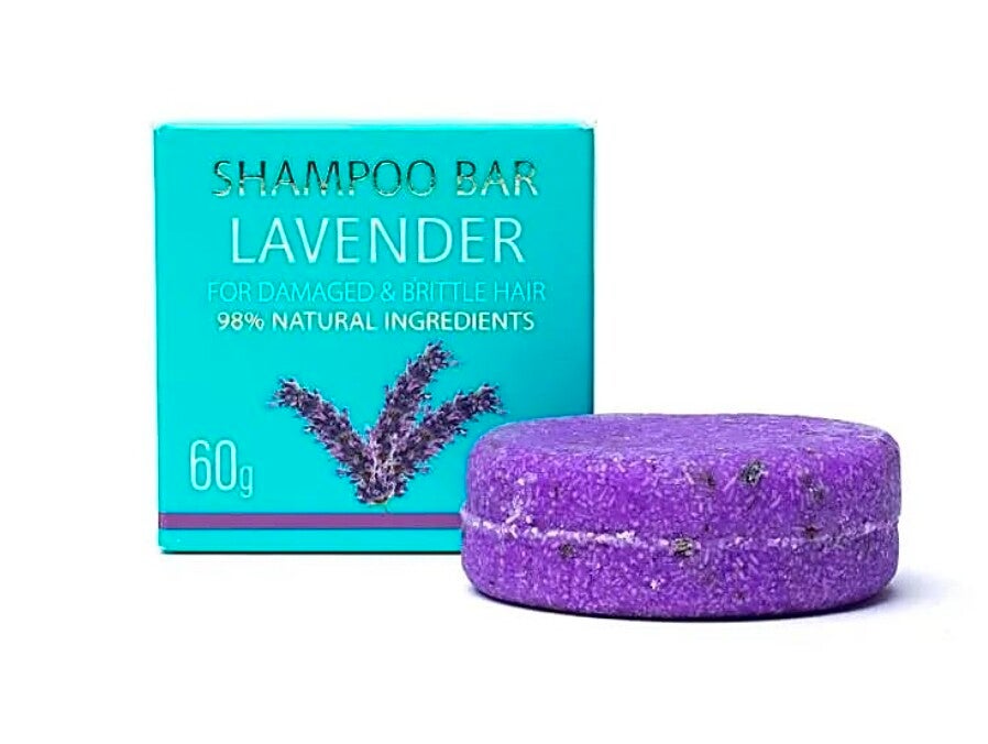 Shampoo naturale in barretta lavanda