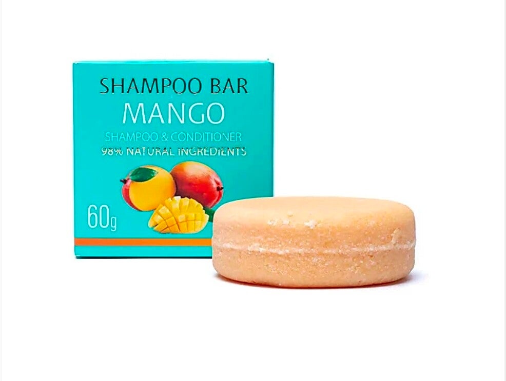 Shampoo naturale in barretta al mango