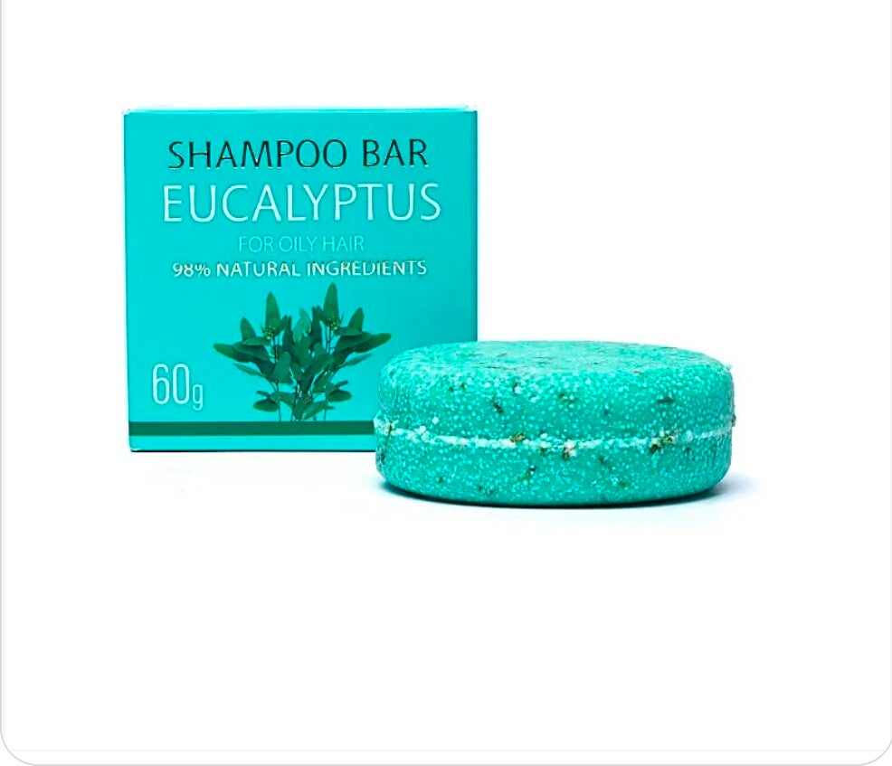 Saponetta shampoo naturale all'eucalipto