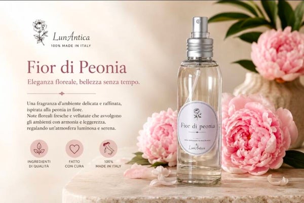 Diffusore profumo Fior di peonia