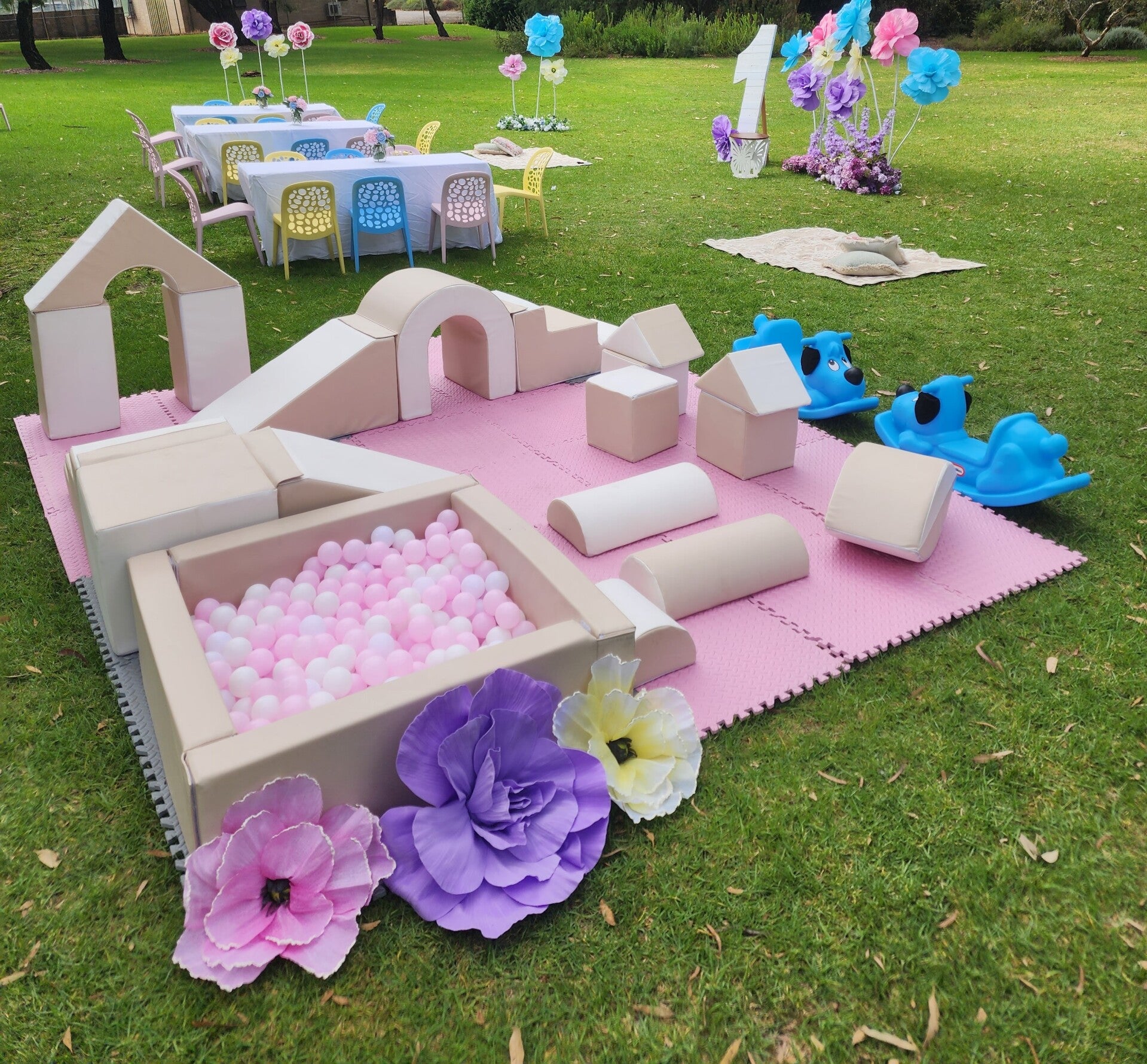 Pink Blush Soft Play Set