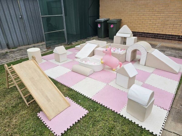 Pink Blush Soft Play Set