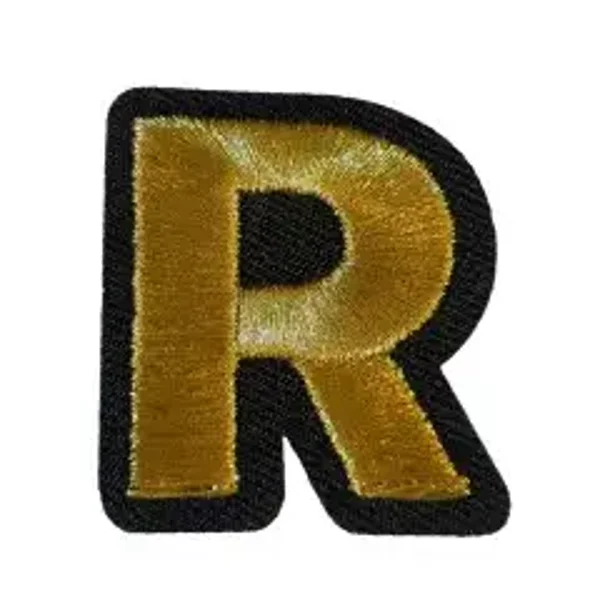 Gouden letter r