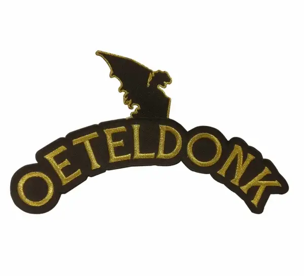 Embleem: Rugembleem Oeteldonk met Bossche draak