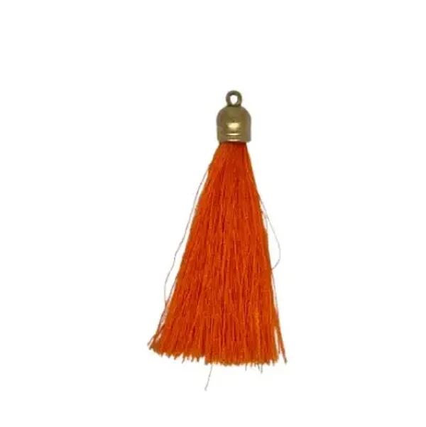 Decoratie flosje oranje kielegat