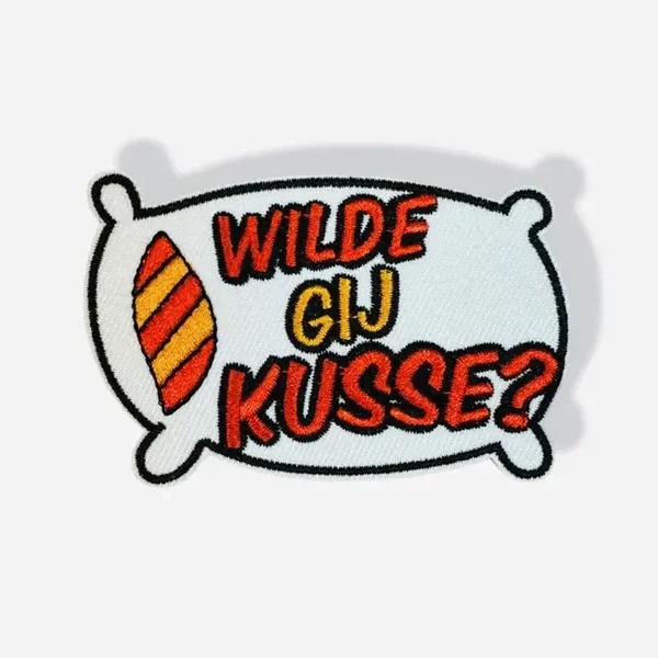 BR53. Kielegat embleem wilde gij kusse ?