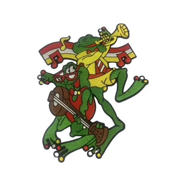 Kikkers met trompet en banjo